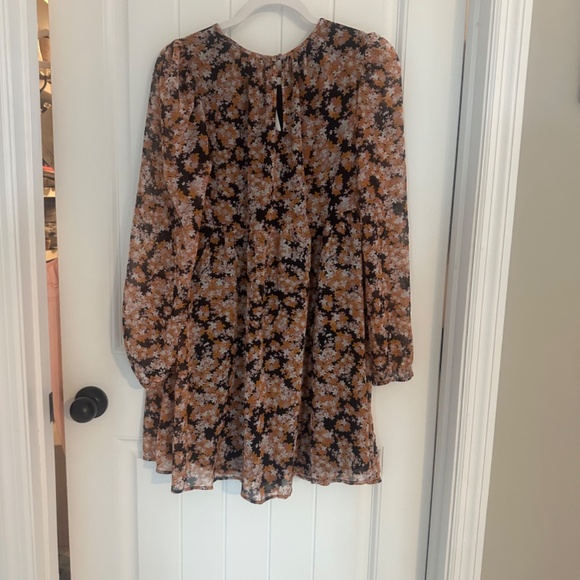 NWT SANCTUARY SHIRRED NECK MINI BABYDOLL DRESS Size XS - Picture 7 of 9